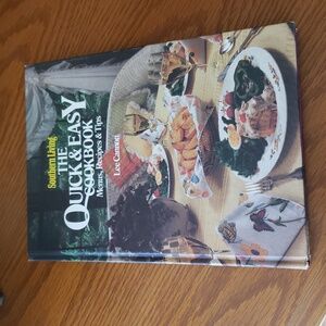 Vtg Southern Living Quick & Easy Cookbook- Menus, Recipes & Tips
